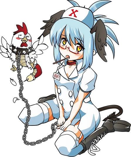 イラスト：らーめんよっちゃん（仮）公式キャラクター仮谷よし子