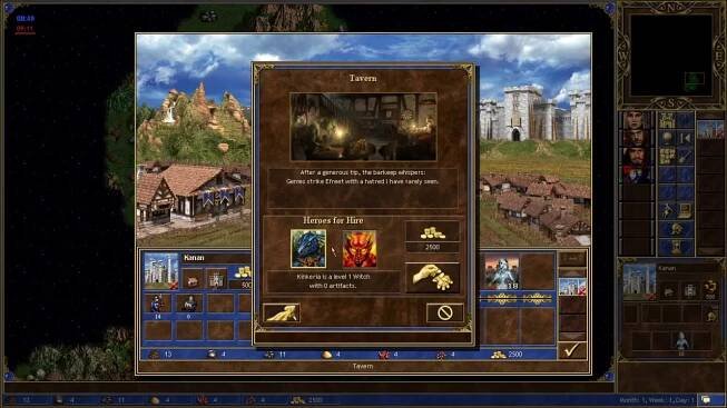 Heroes of might and magic 3 HOTA - Jebus King - Castle - H34D vs Helmut