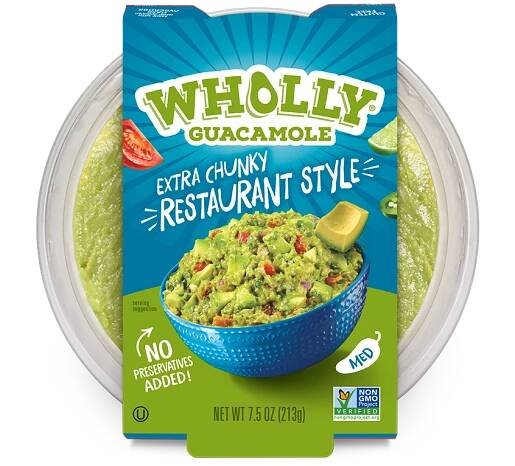 Wholly guacamole restaurant style 7.5 oz bowl.
