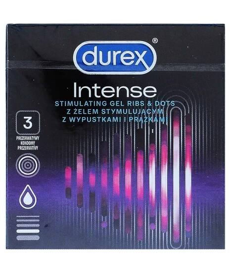 Durex Intense Orgasmic kondomy 3 ks| eParfem.cz