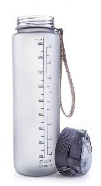 G21 Láhev na smoothie/juice, 1000 ml, šedá-zmrzlá (MX5041SZ) | TSBOHEMIA.CZ