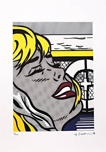 Blonde - Roy Lichtenstein - Galerie umění