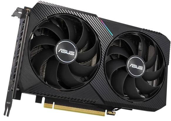 Grafická karta Asus RTX 3060 V2 DUAL OC 12 GB Taktovací frekvence paměti 15000 MHz