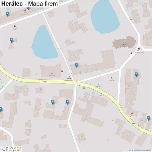 Herálec - mapy | Kurzy.cz