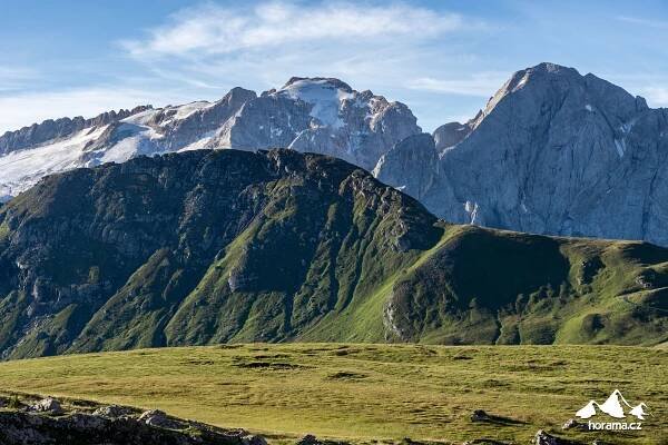 Věže Dolomit a štíty Východních Alp z třítisícového Piz Boè | Horama