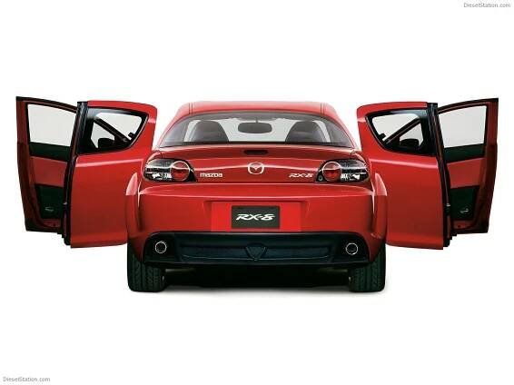 2004 Mazda RX-8 I SE3P, 1. generace 1.3 w2 benzín 170 kW 211 Nm