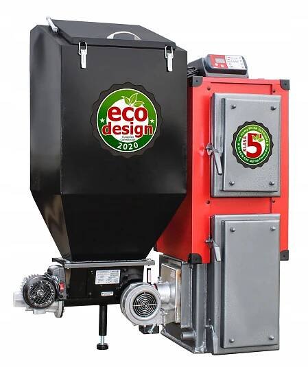 KOTLE 7 kW KAMNA S PODAVAČEM TŘÍDA 5 EKOGROŠEK
