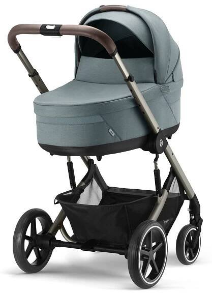 CYBEX Kočárek kombinovaný Balios S Lux Black Sky Blue Gold