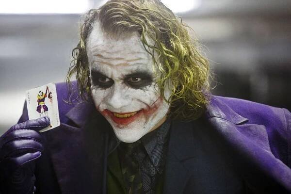 Heath Ledger The Dark Knight - 2008