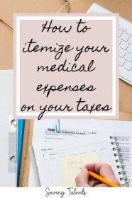 How to Itemize Your Medical Expenses on Your Taxes