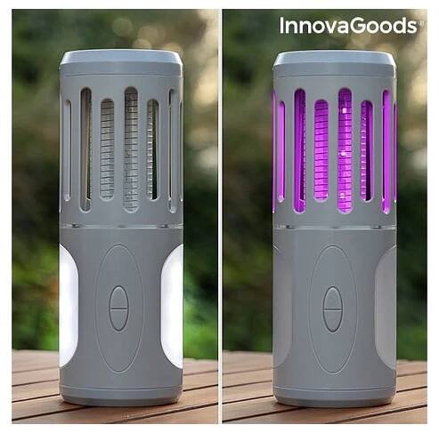 3v1 přenosná repelentní lampa, baterka a lucerna Kl Tower InnovaGoods