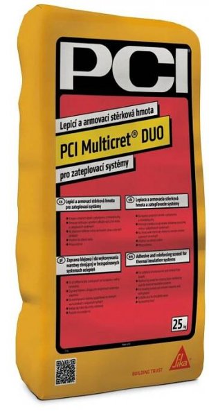 Lepicí a armovací stěrková hmota PCI Multicret® DUO 25kg | Stavebniny Janík