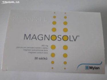 magnesium - magnosolv - Lékárna a zdraví