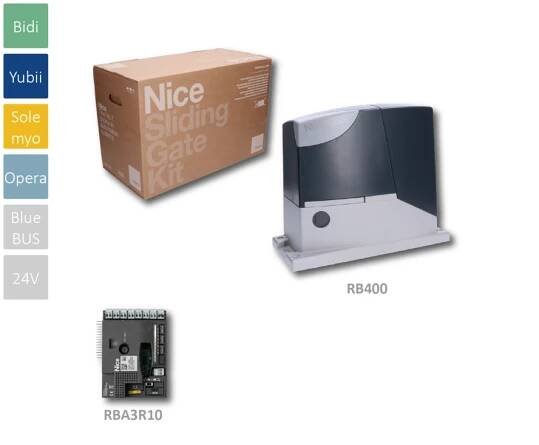 Robus 400 pohon Nice pro bránu do 400 kg | EUROBYT CB s.r.o.