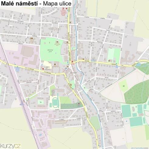 Malé náměstí - mapy | Kurzy.cz