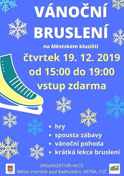 Vánoční bruslení: TIC Frenštát pod Radhoštěm