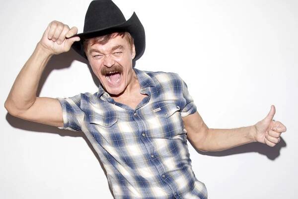 Randy Jones photographed at the Lynn Redgrave Theater.