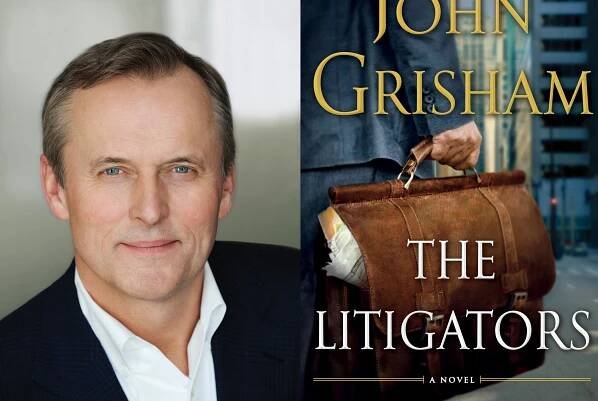 Grisham talks ambulance chasers, eBooks