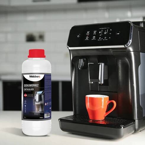 SILNÝ tekutý odvápňovač 2L UNIVERZÁLNÍ VELKÝ WEBBER pro kávovar - 2000 ml EAN (GTIN) 5907265027061