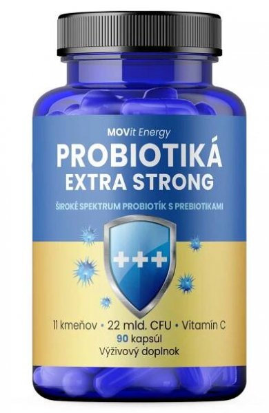 MOVit Probiotiká EXTRA STRONG, 90 kapsúl 