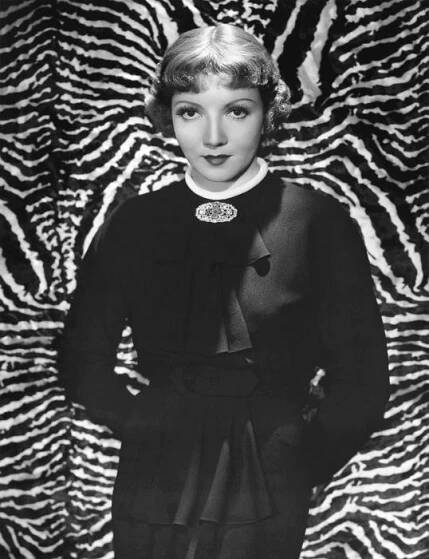 Claudette Colbert fotka