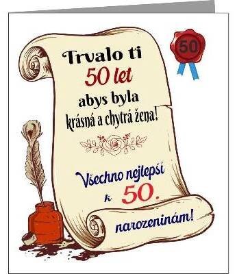 Přání s vtipným textem k 40 narozeninám pro ženu