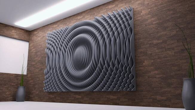 Akustické panely Silentmax3D - Silentmax