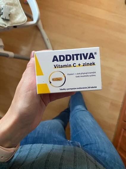 Additiva Vitamin C + zinek: Posilte svou imunitu s účinnou podporou | Happy Baby