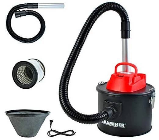 Kaminer 6317 Elektrický vysavač na popel 10 l Další informace na sádru funkce foukání krbový