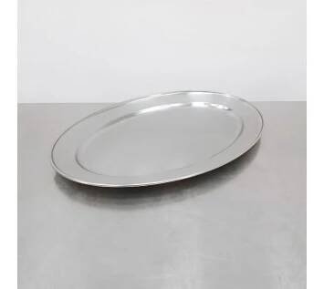 Nerezový tác  ovál 50 cm