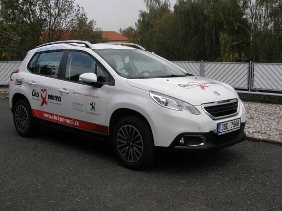 polep vozu Peugeot 2008