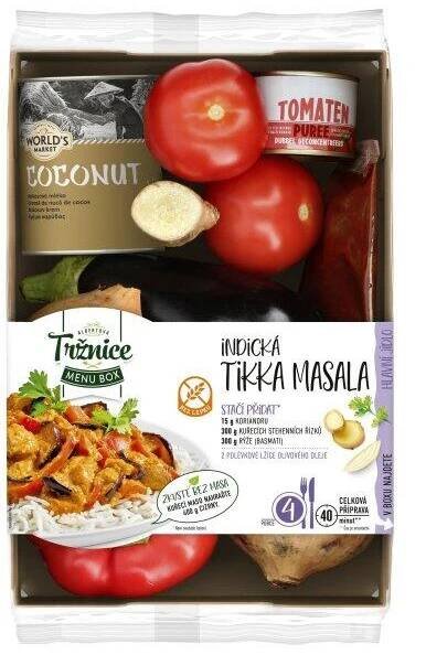 Albert Menu box Indická Tikka Masala 1 box