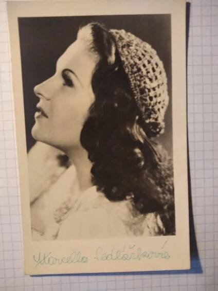 Autogram Marcella Sedláčková