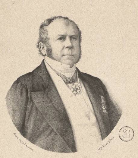 Zvolený viceprezident Henri de la Meurthe