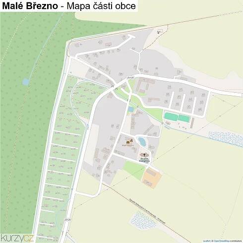 Malé Březno - mapy | Kurzy.cz