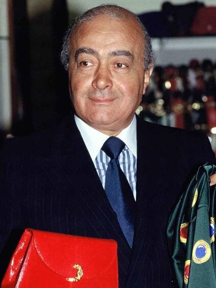 Mohamed Al Fayed in 1989 in London, England. 