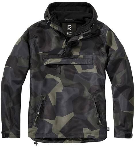Pánská fleecová větrovka Brandit M90 - darkcamo