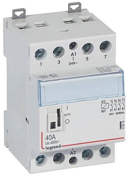 412518 STYKAČ 40A 4NO CÍVKA 24V