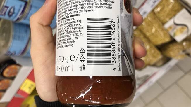 Podrobné informace o potravině Rajčatová omáčka s olivami leccino a kapary