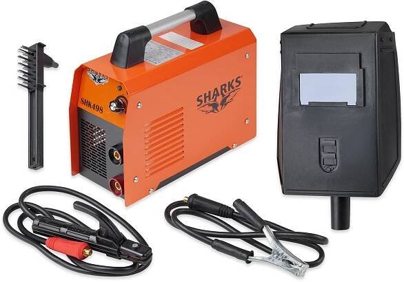 Svářečka SHARKS MMA-120 invertor vč. kabelů 1690 Kč