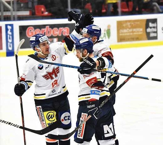 Extraliga ledního hokeje Motor ČB - Hradec Králové 2:3