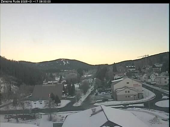 WebCam Archiv: Železná Ruda - pohled na město
