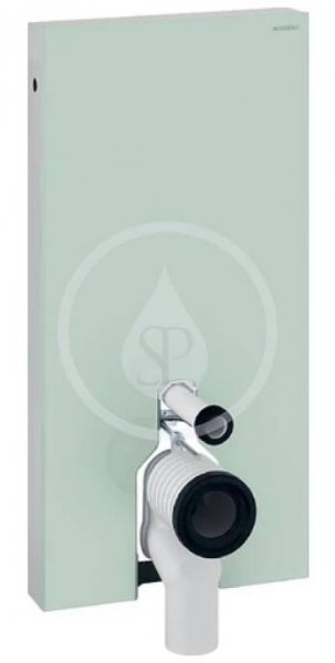 Geberit Monolith Sanitární modul pro stojící WC, 101 cm, boční přívod vody, mátově zelená 131.003.SL.5