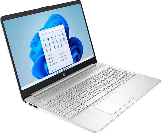 Notebook HP 15s-fq3621nc + Microsoft 365 pro jednotlivce stříbrná barva
