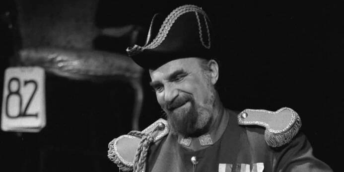 Petr Pelzer s Miroslavem Moravcem ve hře Nadsamec. 