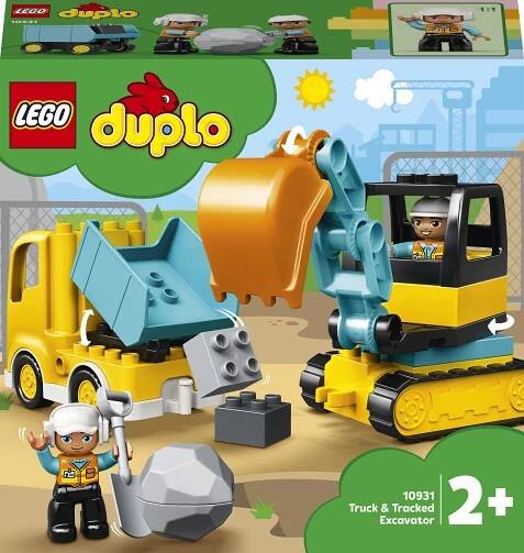 LEGO® DUPLO 10931 Náklaďák a pásový bagr