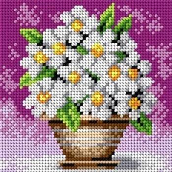 Předloha vyšívací Květiny 2 15x15cm od 69 Kč - Heureka.cz
