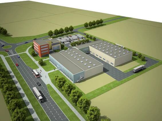 Technologický park v rámci průmyslové zóny Holešov projektoval zlínský Centroprojekt