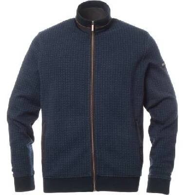 Bugatti Pánská Mikina bez Kapuce | Tmavě modrá | 875045065390 | XL