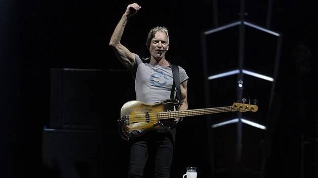 Sting v O2 areně v Praze 28. října 2022
